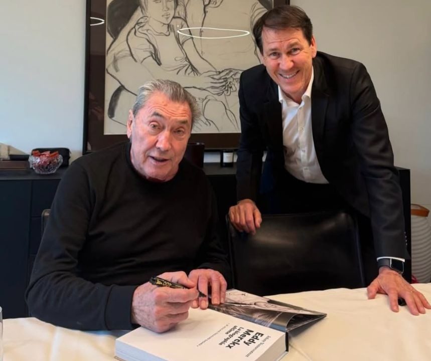 Rudy Garcia incontra il suo idolo